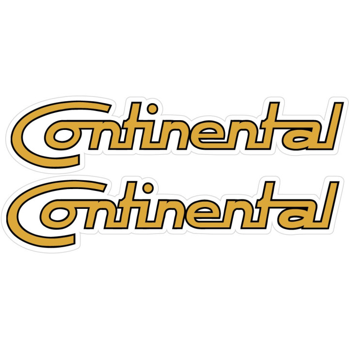 Enfield Continental Gt Style 2 Stickers Decals 2x - DecalsHouse