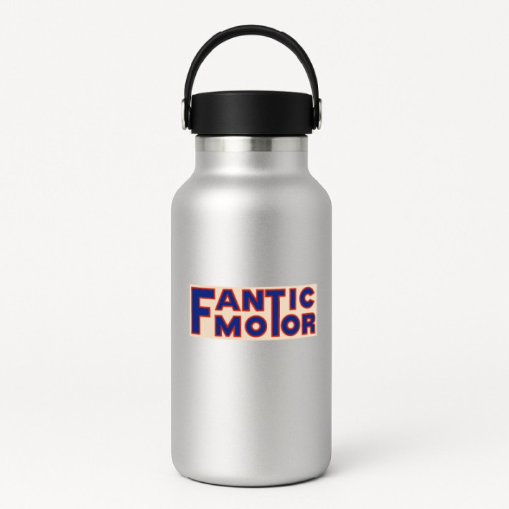 Fantic Logo Motor Stickers Decals 2x - DecalsHouse