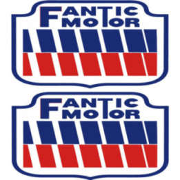 Fantic Logo Style 2 Stickers Decals 2x - DecalsHouse