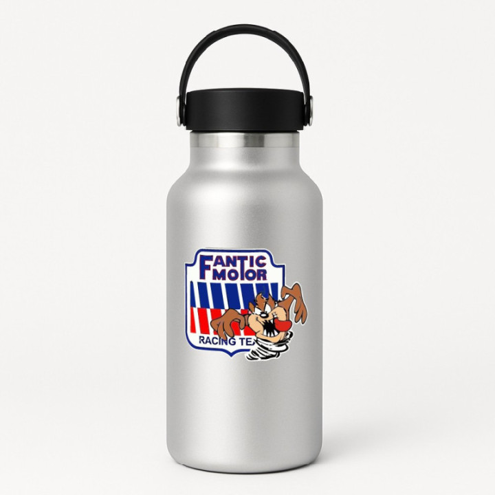 Fantic Logo Taz Stickers Decals 2x - DecalsHouse