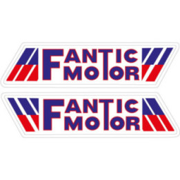 Fantic Motor Stickers Decals 2x - DecalsHouse