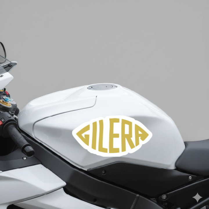 Gilera Logo Style 7 Stickers Decals 2x - DecalsHouse