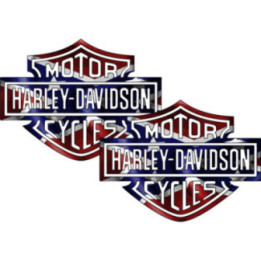 Harley Davidson Logo Style 5 Stickers Decals 2x - DecalsHouse