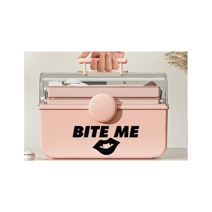 Bite Me Vampire Lips Stickers – Funny Decals (2-Pack)