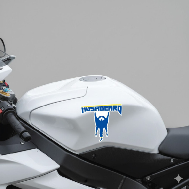 Husaberg Logo Style 2 Stickers Decals 2x - DecalsHouse