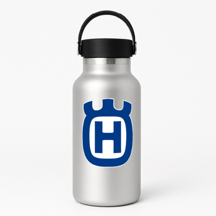 Husqvarna Logo Stickers Decals 2x - DecalsHouse