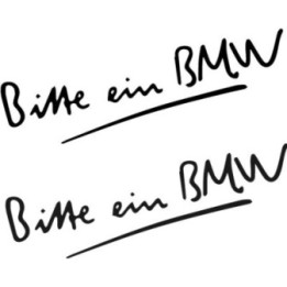 Buy Bitte Ein Bmw Decal Sticker Online