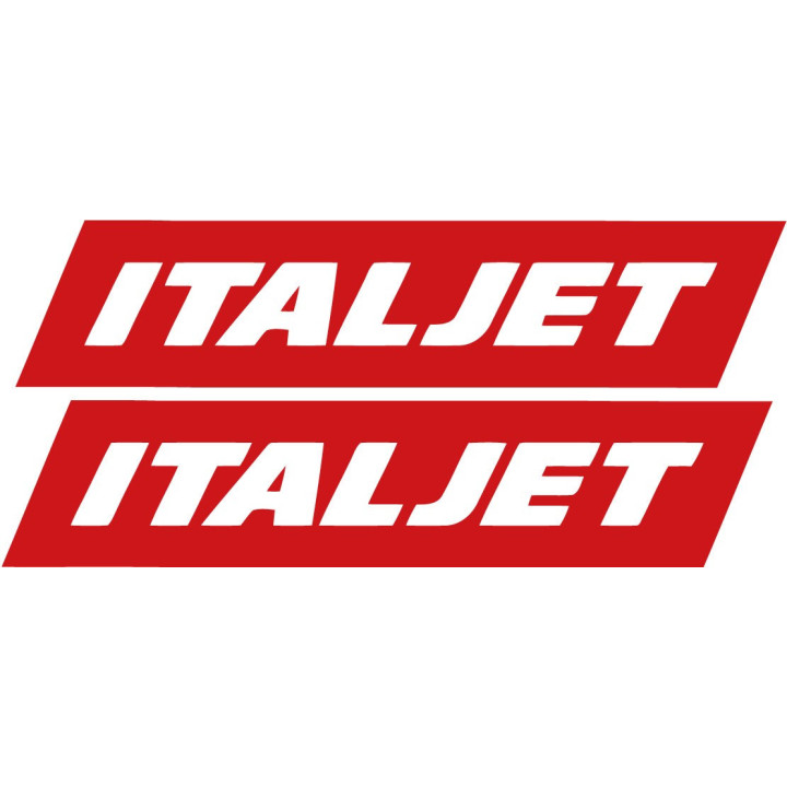 Italjet Moto Logo Style 2 Stickers Decals 2x - DecalsHouse