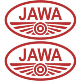 Jawa Motorcycle Logo Stickers Decals 2x - DecalsHouse