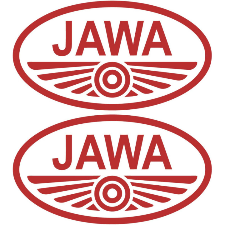 Jawa Motorcycle Logo Stickers Decals 2x - DecalsHouse