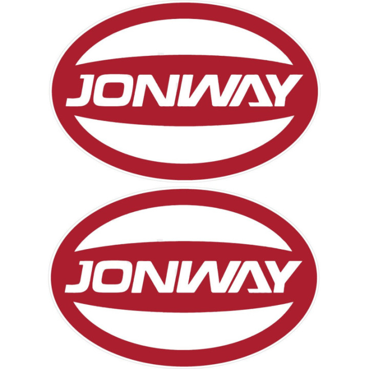 Jonway Moto Logo Stickers Decals 2x - DecalsHouse