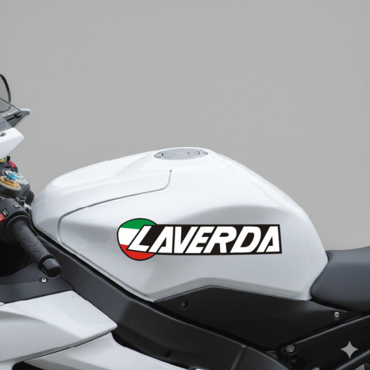 Laverda Logo Stickers Decals 2x - DecalsHouse