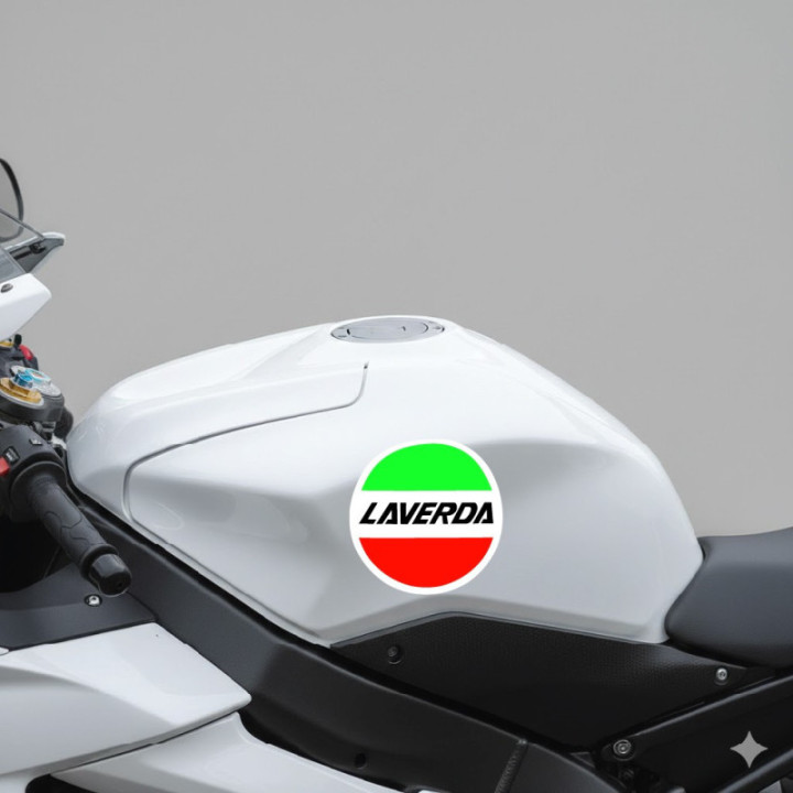 Laverda Logo Style 2 Stickers Decals 2x - DecalsHouse