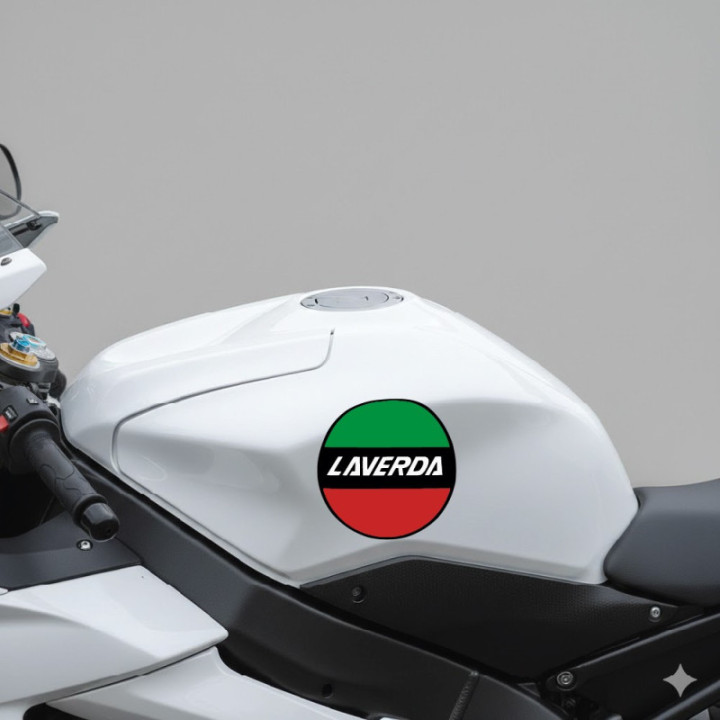 Laverda Logo Style 3 Stickers Decals 2x - DecalsHouse