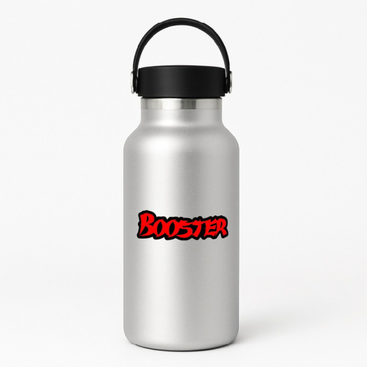Mbk Booster Red Stickers Decals 2x - DecalsHouse
