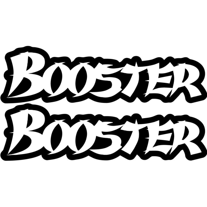 Mbk Booster Stickers Decals 2x - DecalsHouse