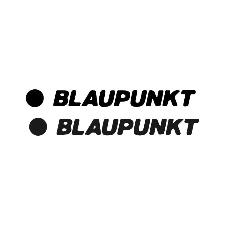 Buy Blaupunkt 1 Decal Sticker Online