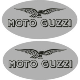 Moto Guzzi Logo Style 11 Stickers Decals 2x - DecalsHouse