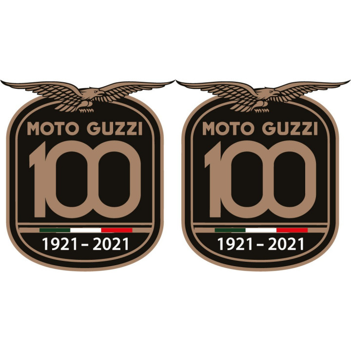 Moto Guzzi Logo Style 2 Stickers Decals 2x - DecalsHouse