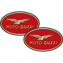 Moto Guzzi Logo Style 3 Stickers Decals 2x - DecalsHouse