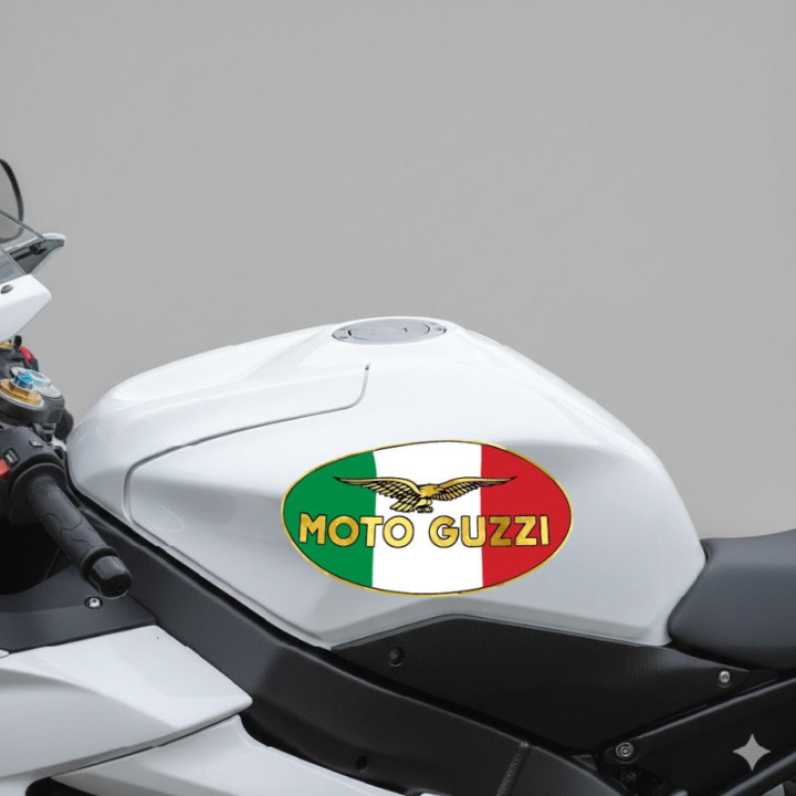Moto Guzzi Stickers – V7 V85 TT California Decals (2-Pack)