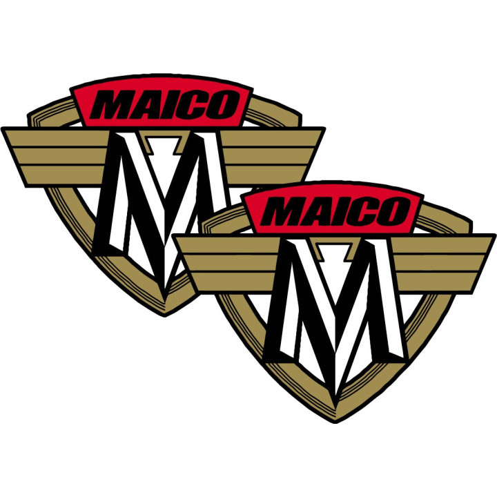 Moto Guzzi Logo Style 6 Stickers Decals 2x - DecalsHouse