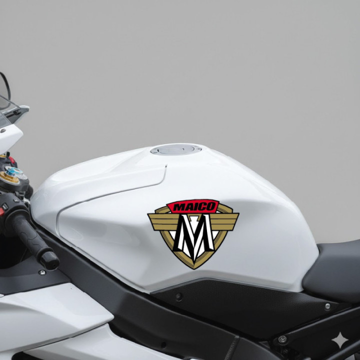 Moto Guzzi Logo Style 6 Stickers Decals 2x - DecalsHouse