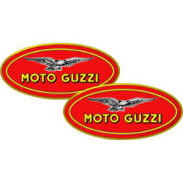 Moto Guzzi Logo Style 8 Stickers Decals 2x - DecalsHouse