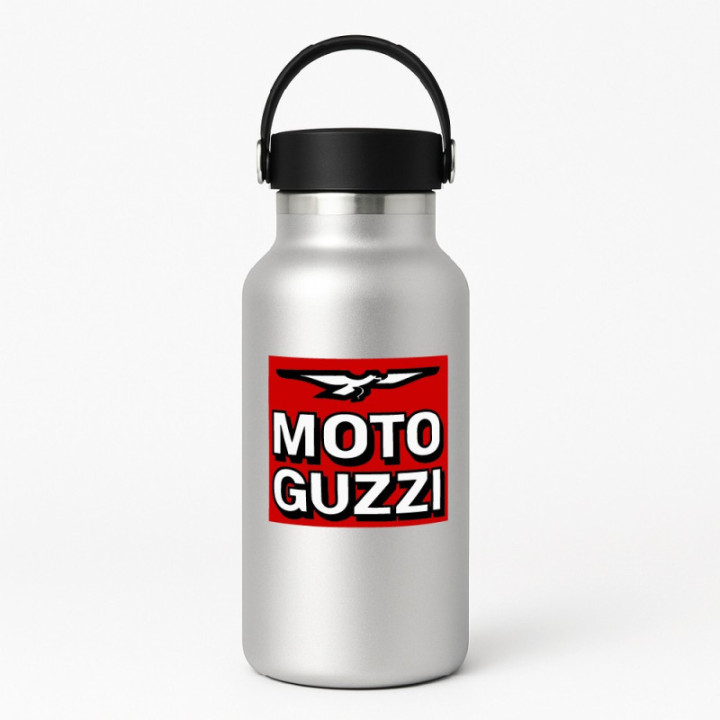 Moto Guzzi Logo Style 9 Stickers Decals 2x - DecalsHouse