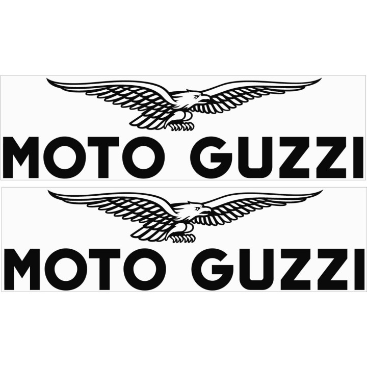 Moto Guzzi Logo [Converted] Stickers Decals 2x - DecalsHouse