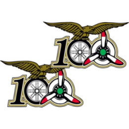 Moto Guzzi Style 3 Stickers Decals 2x - DecalsHouse