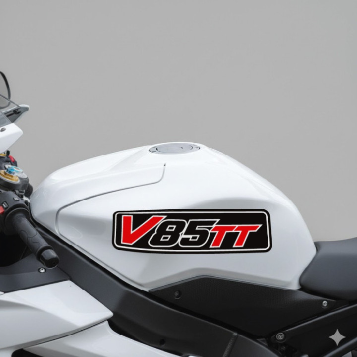 Moto Guzzi V85 Tt 1 Stickers Decals 2x - DecalsHouse