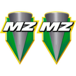 MZ Motorcycle Stickers Style 2 – ETZ Saxon Mastiff Decals (2-Pack)
