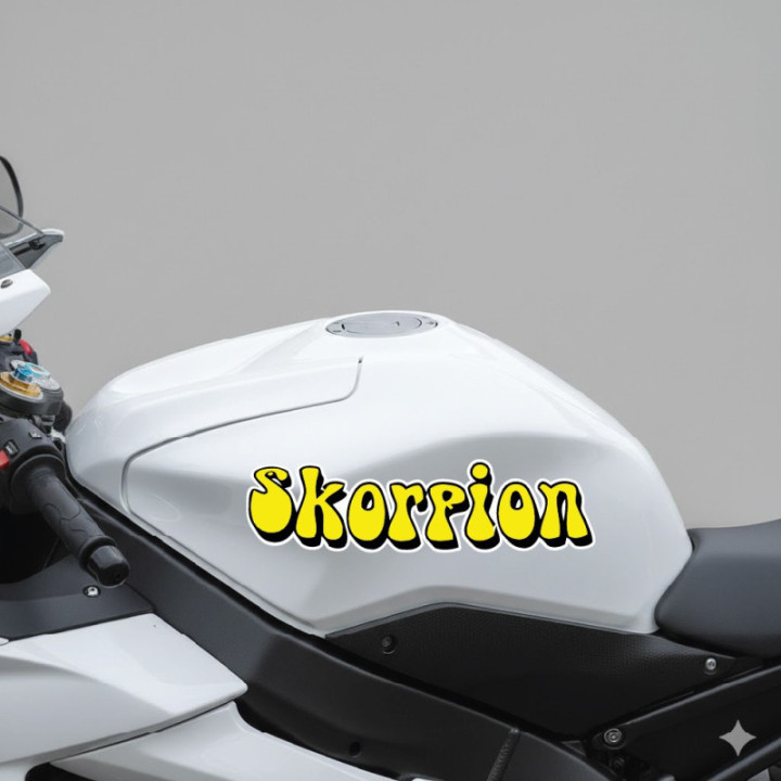 Muz Skorpion Stickers Decals 2x - DecalsHouse