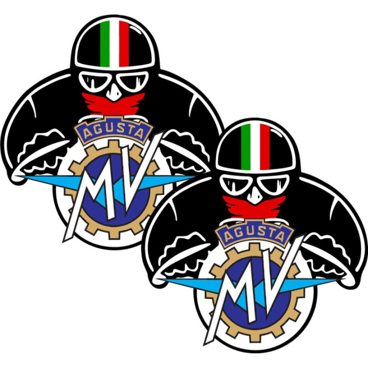 MV Agusta Stickers – F3 F4 Brutale Superveloce Motorcycle Decals (2-Pack)