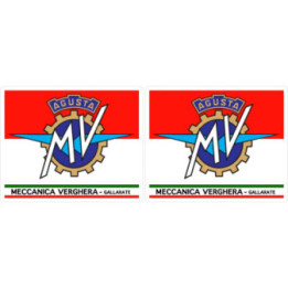 Mv Agusta Meccanica Stickers Decals 2x - DecalsHouse