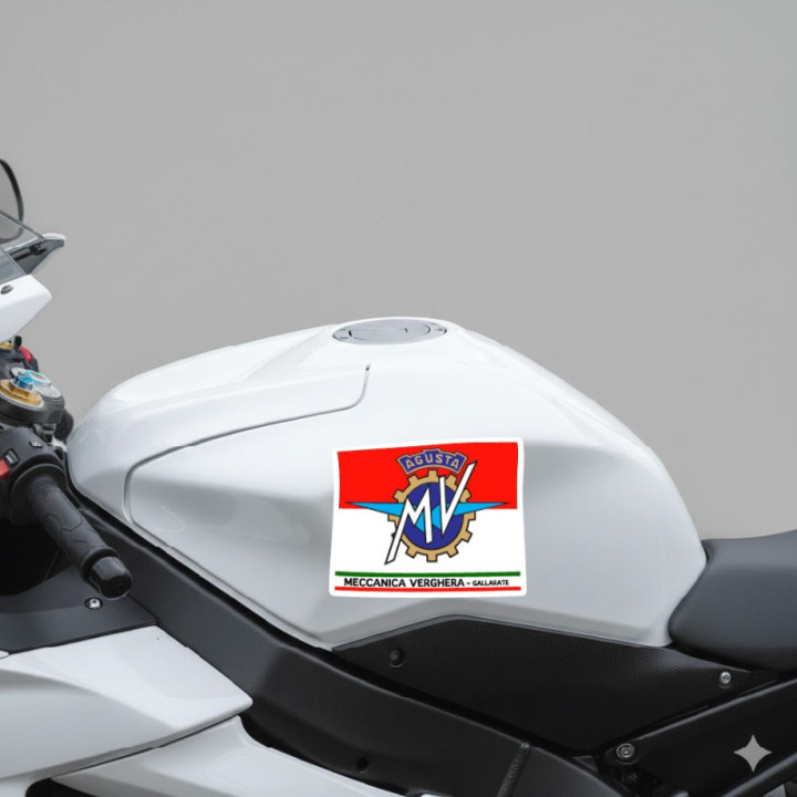 Mv Agusta Meccanica Stickers Decals 2x - DecalsHouse