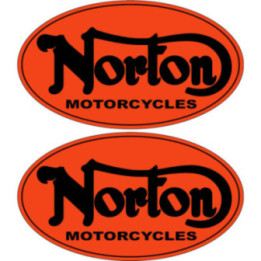 Norton Logo Stickers Decals 2x - DecalsHouse