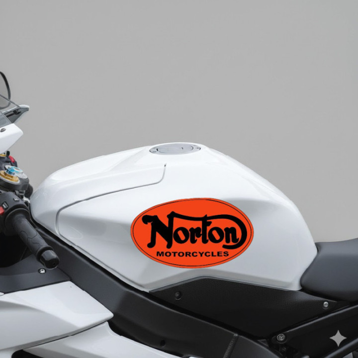 Norton Logo Stickers Decals 2x - DecalsHouse