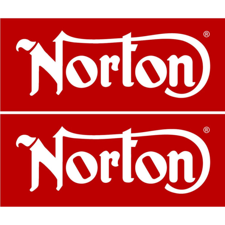Norton Logo Style 2 Stickers Decals 2x - DecalsHouse
