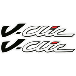 Peugeot V Clic Stickers Decals 2x - DecalsHouse