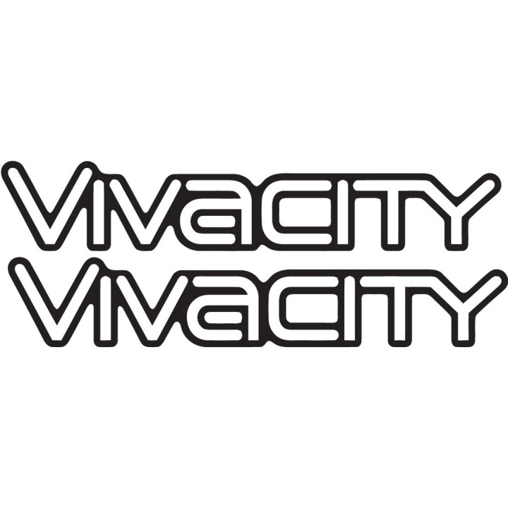 Peugeot Vivacity Stickers Decals 2x - DecalsHouse