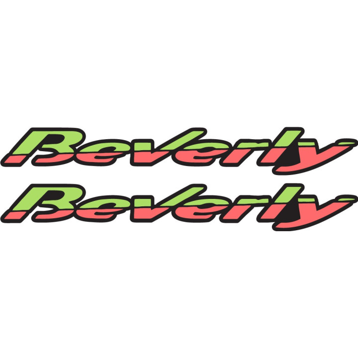 Piaggio Beverly Stickers Decals 2x - DecalsHouse