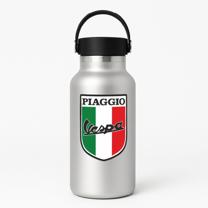 Piaggio Logo Px Italy Style 2 Stickers Decals 2x - DecalsHouse