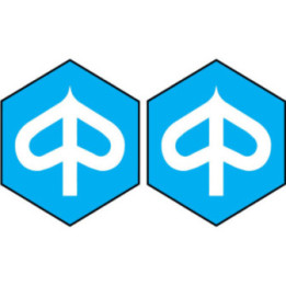 Piaggio Logo Style 2 Stickers Decals 2x - DecalsHouse