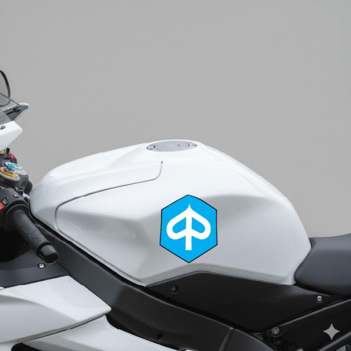 Piaggio Logo Style 2 Stickers Decals 2x - DecalsHouse