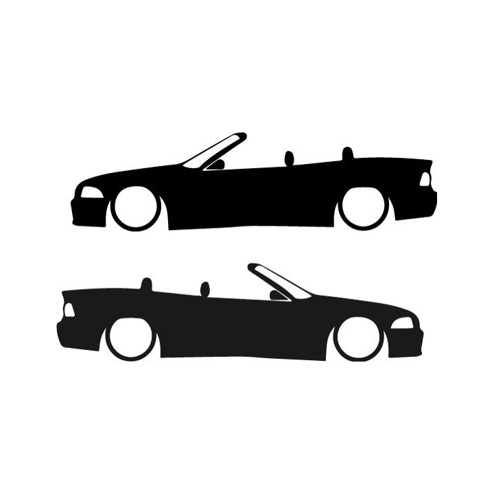 Buy Bmw 3 Serie E36 Cabrio Low Sticker Online