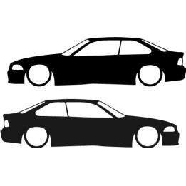 Buy Bmw 3 Serie E36 Coupe Low Sticker Online