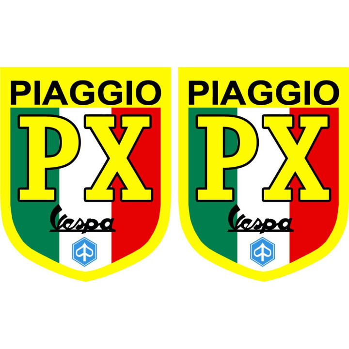 Piaggio Vespa Px Stickers Decals 2x - DecalsHouse