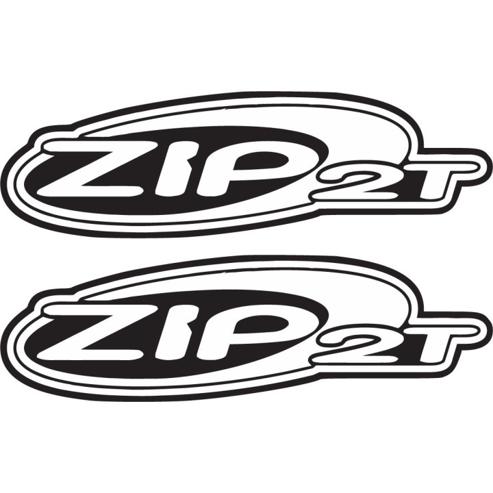 Piaggio Zip 2t Style 2 Stickers Decals 2x - DecalsHouse